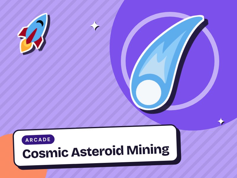 Cosmic Asteroid Mining game artwork