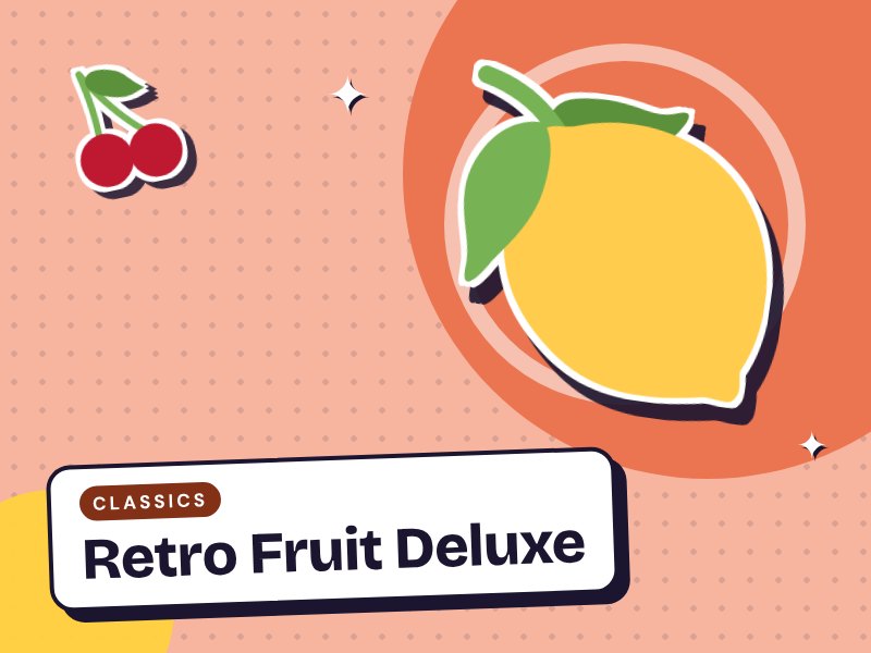 Retro Fruit Deluxe game artwork